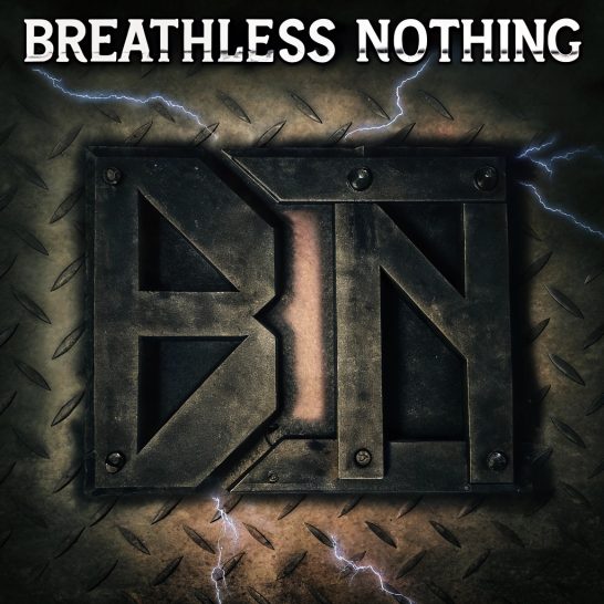 Dark metallic logo depicting "BN" with the text "Breathless Nothing" above.